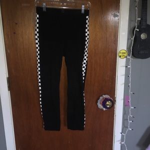 Checkered leggings